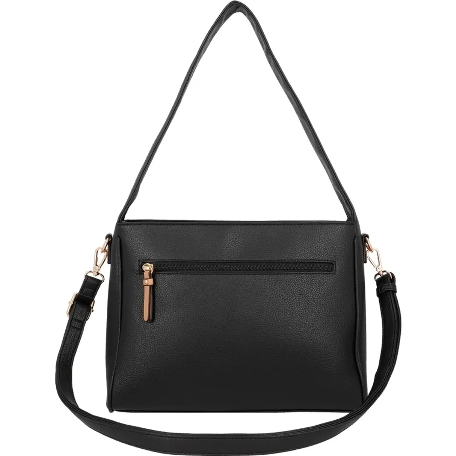 Secret Cartera Secret Mujer Lucca Grande color negro | Platanitos