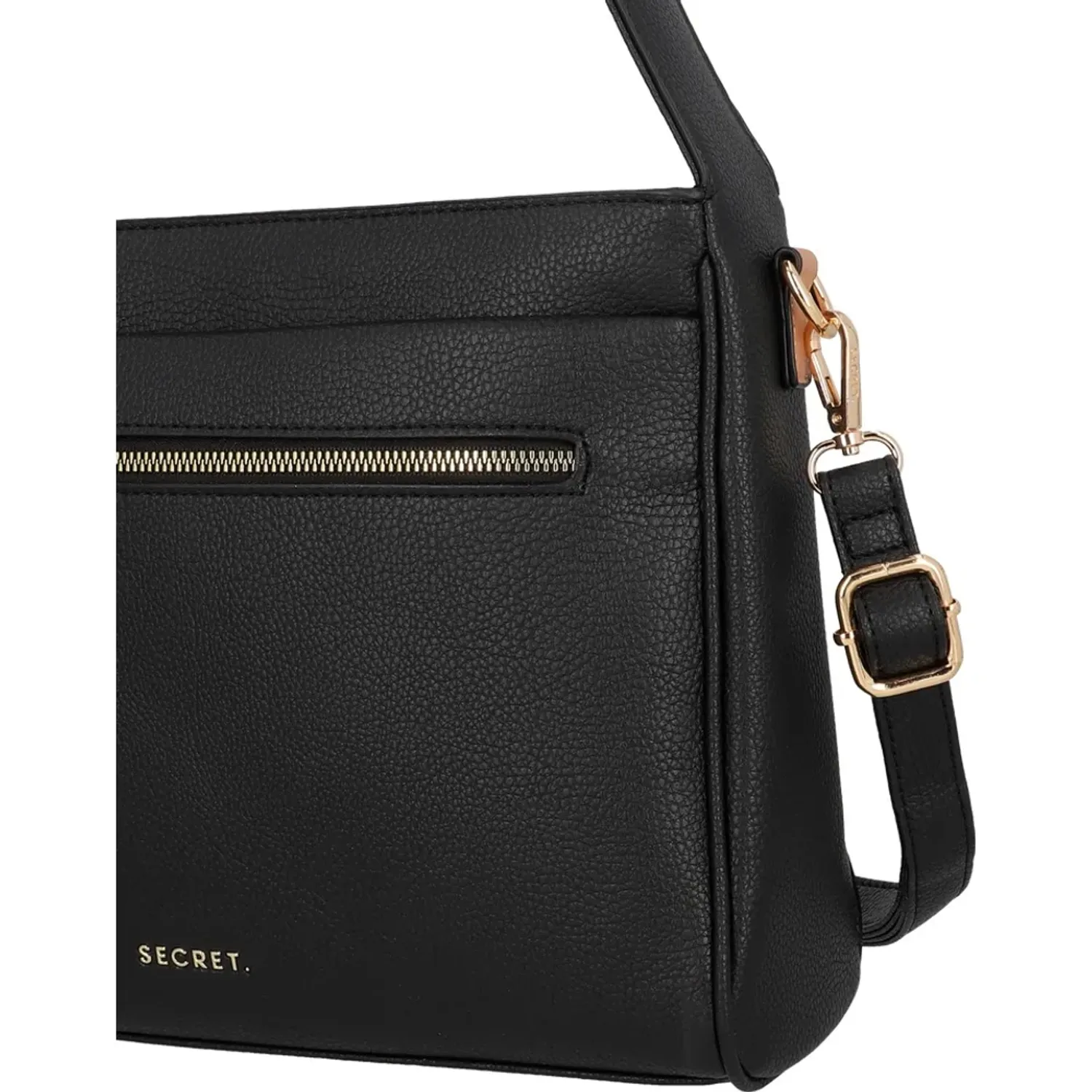 Secret Cartera Secret Mujer Lucca Grande color negro | Platanitos