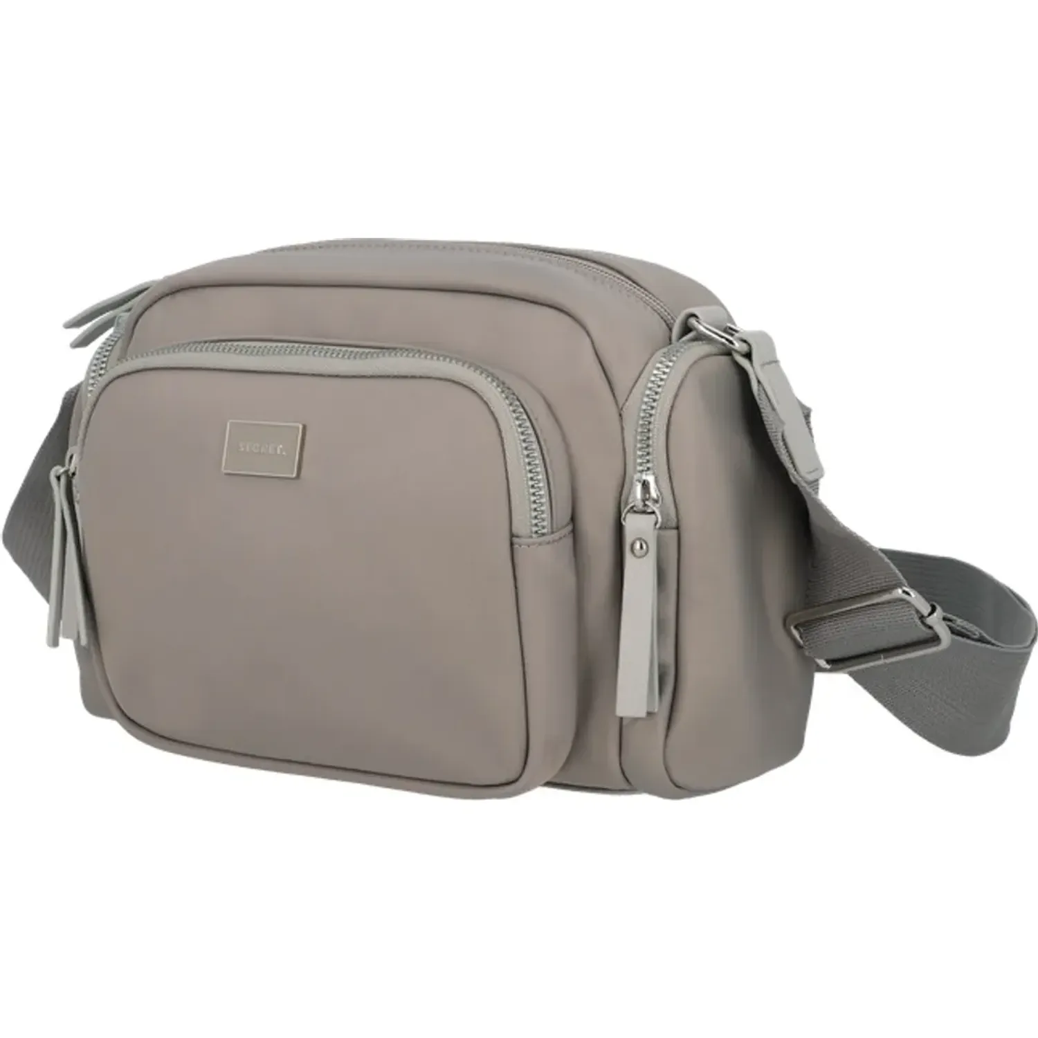 Cartera Secret Mujer Michigan Mediana color gris | Platanitos