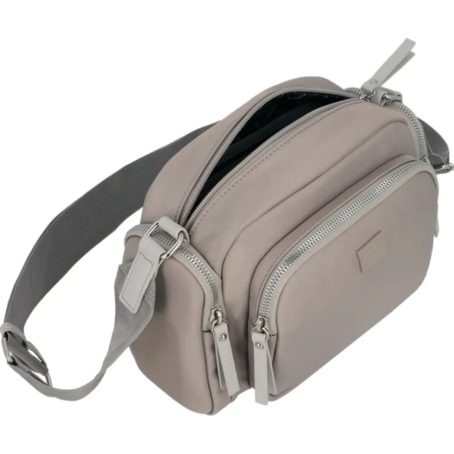 Cartera Secret Mujer Michigan Mediana color gris | Platanitos