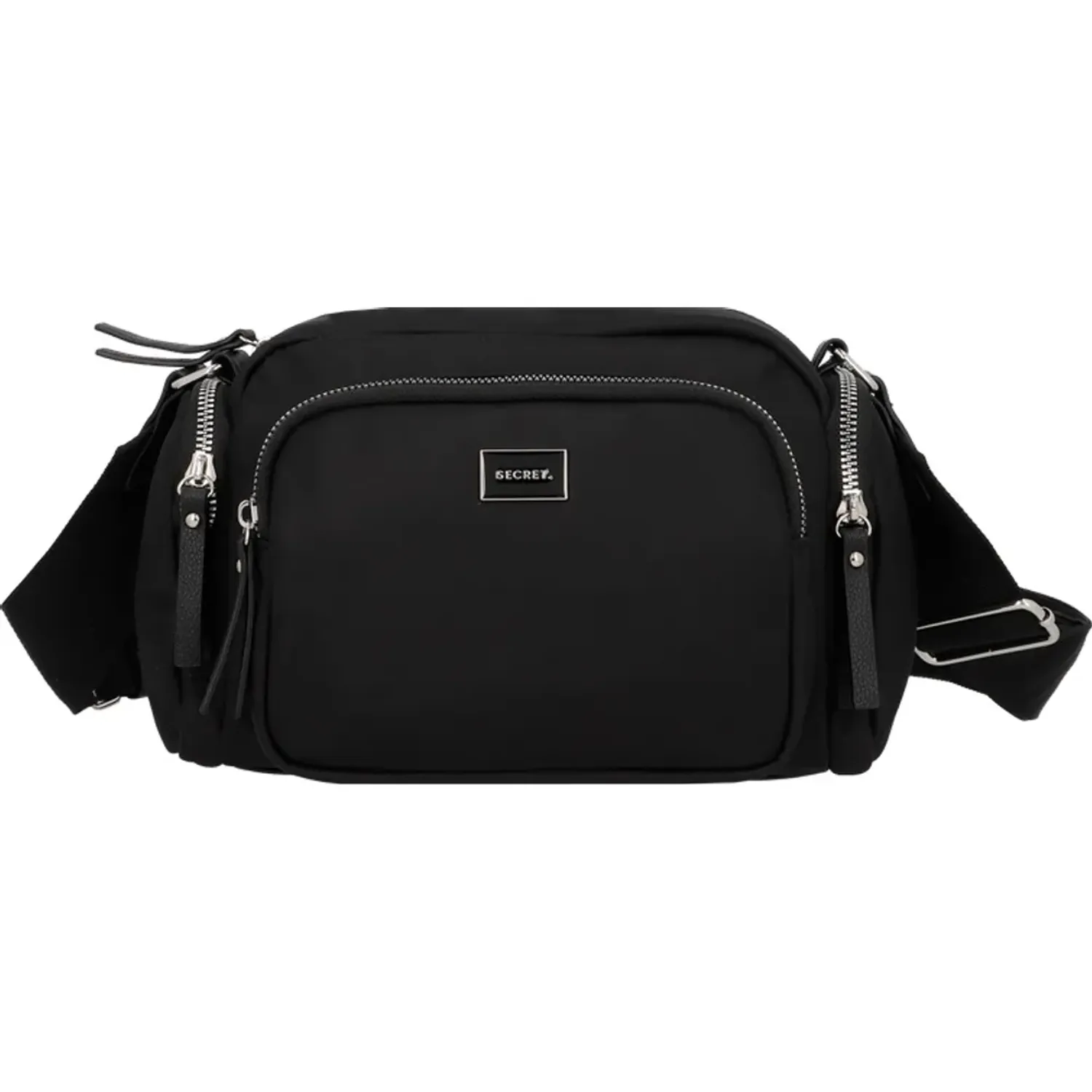 Cartera Secret Mujer Michigan Mediana color negro | Platanitos