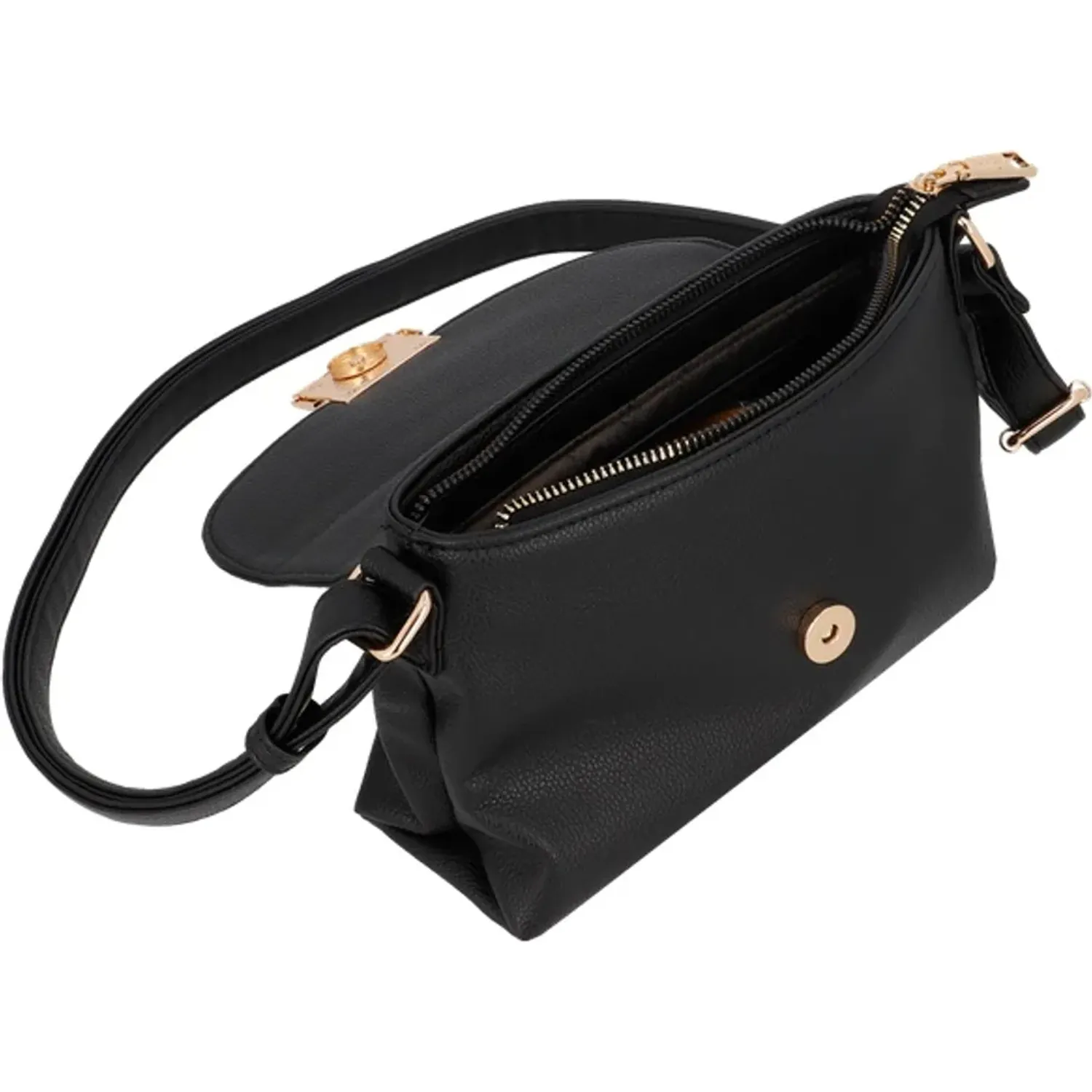 Cartera Secret Mujer Montana Pequeña color negro | Platanitos