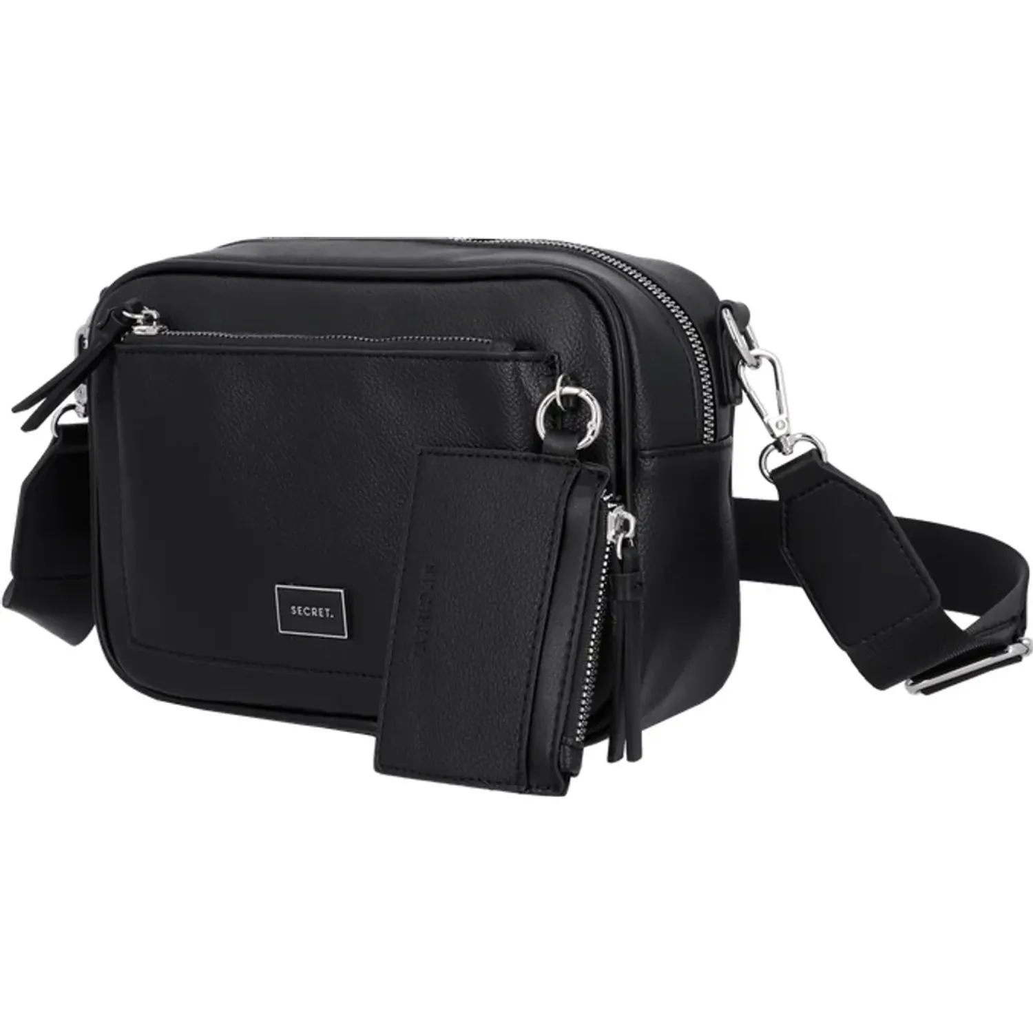 Secret Cartera Secret Mujer Nara Pequeña color negro | Platanitos