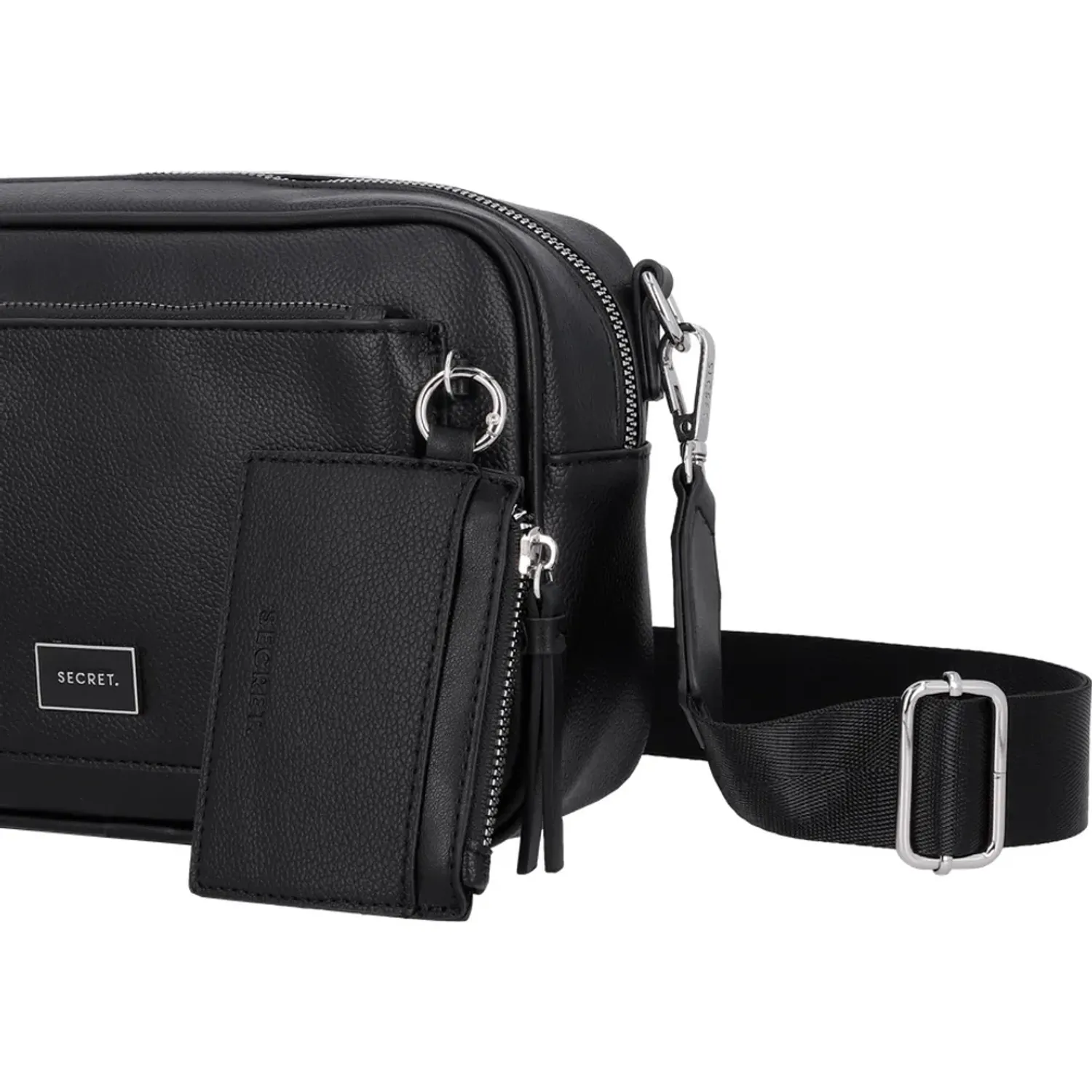 Secret Cartera Secret Mujer Nara Pequeña color negro | Platanitos