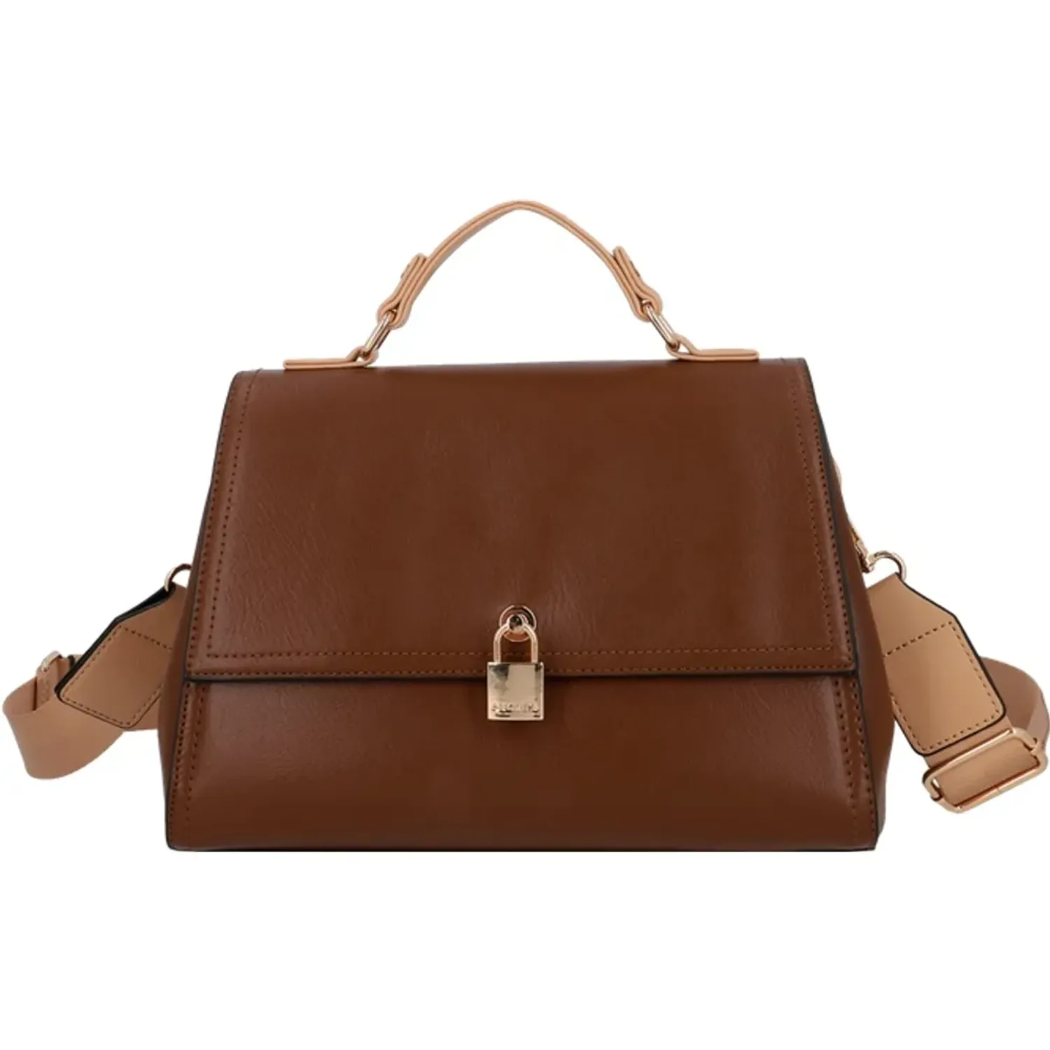 Cartera Secret Mujer Ravena Mediana color café | Platanitos