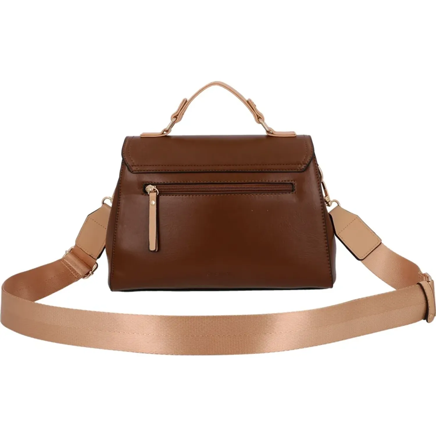 Cartera Secret Mujer Ravena Mediana color café | Platanitos