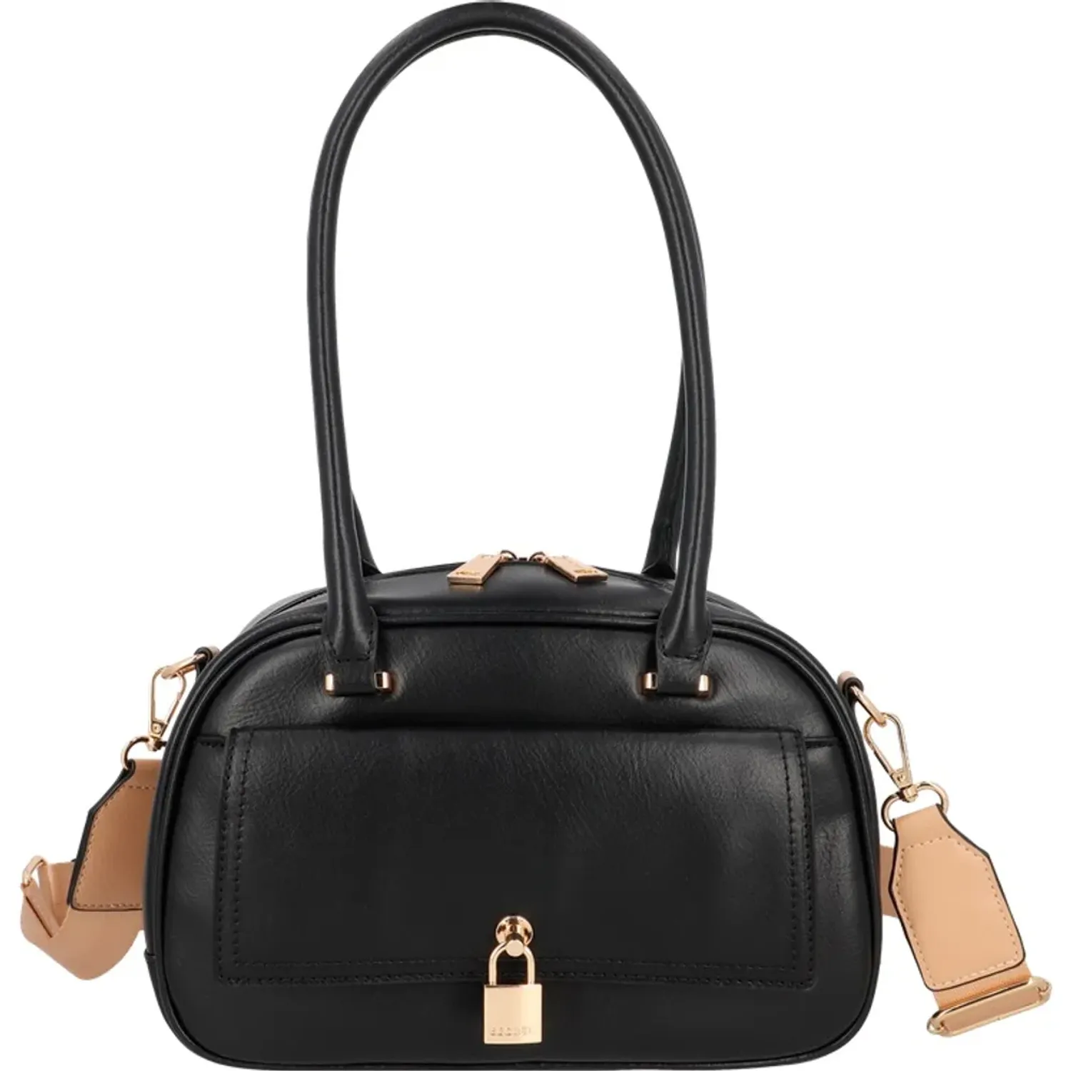 Secret Cartera Secret Mujer Ravena Mediana color negro | Platanitos