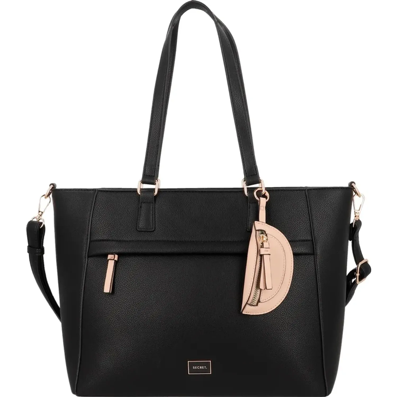 Cartera Secret Mujer Sicilia Grande color negro | Platanitos