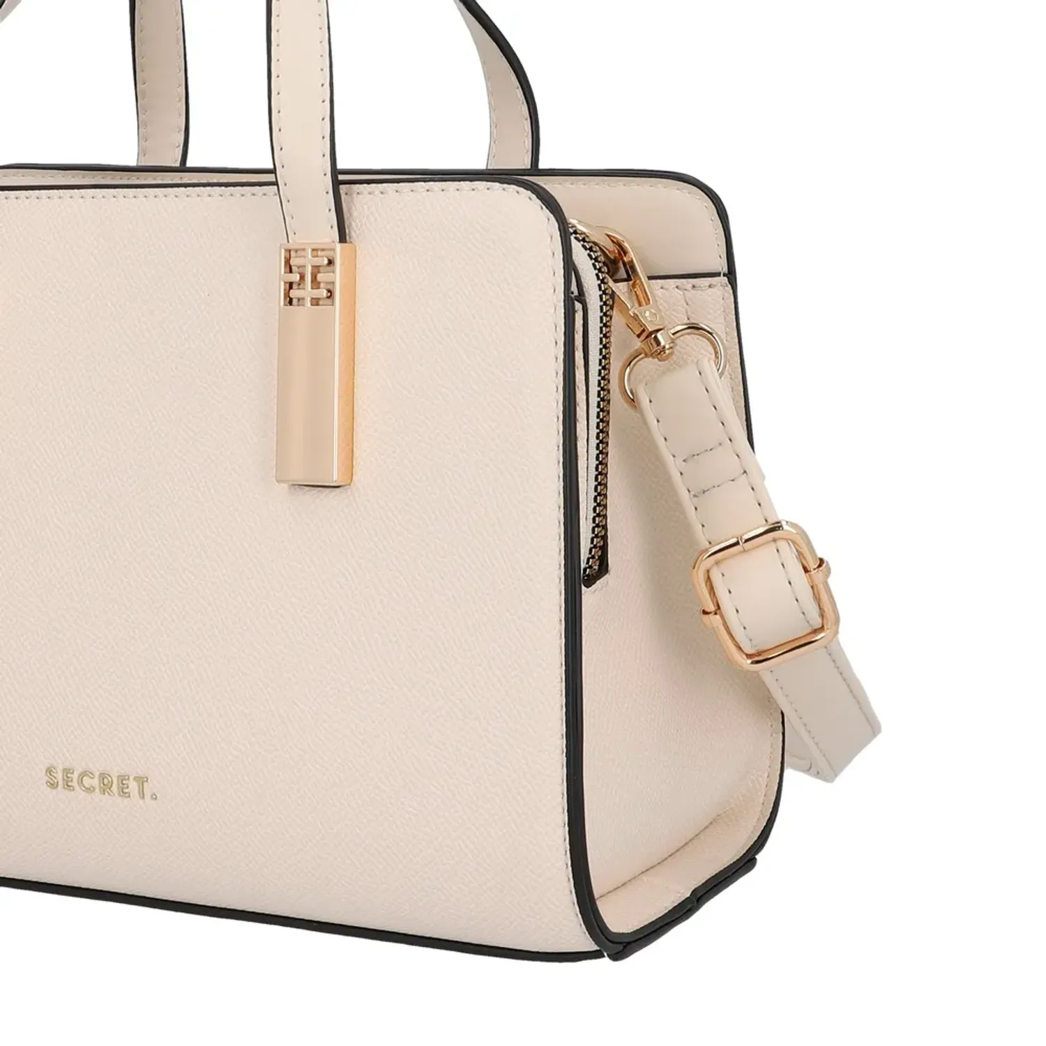 Cartera Secret Mujer Zagreb Pequeña color beige | Platanitos