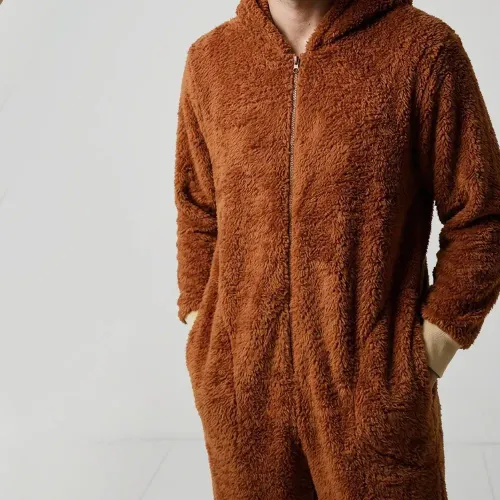 Kayser Pijama Unisex Enterizo Coral Fleece