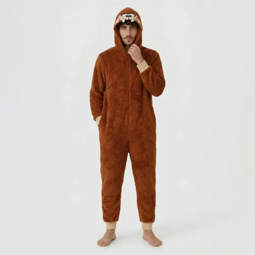 Pijama Kayser Unisex Enterizo Coral Fleece | Platanitos