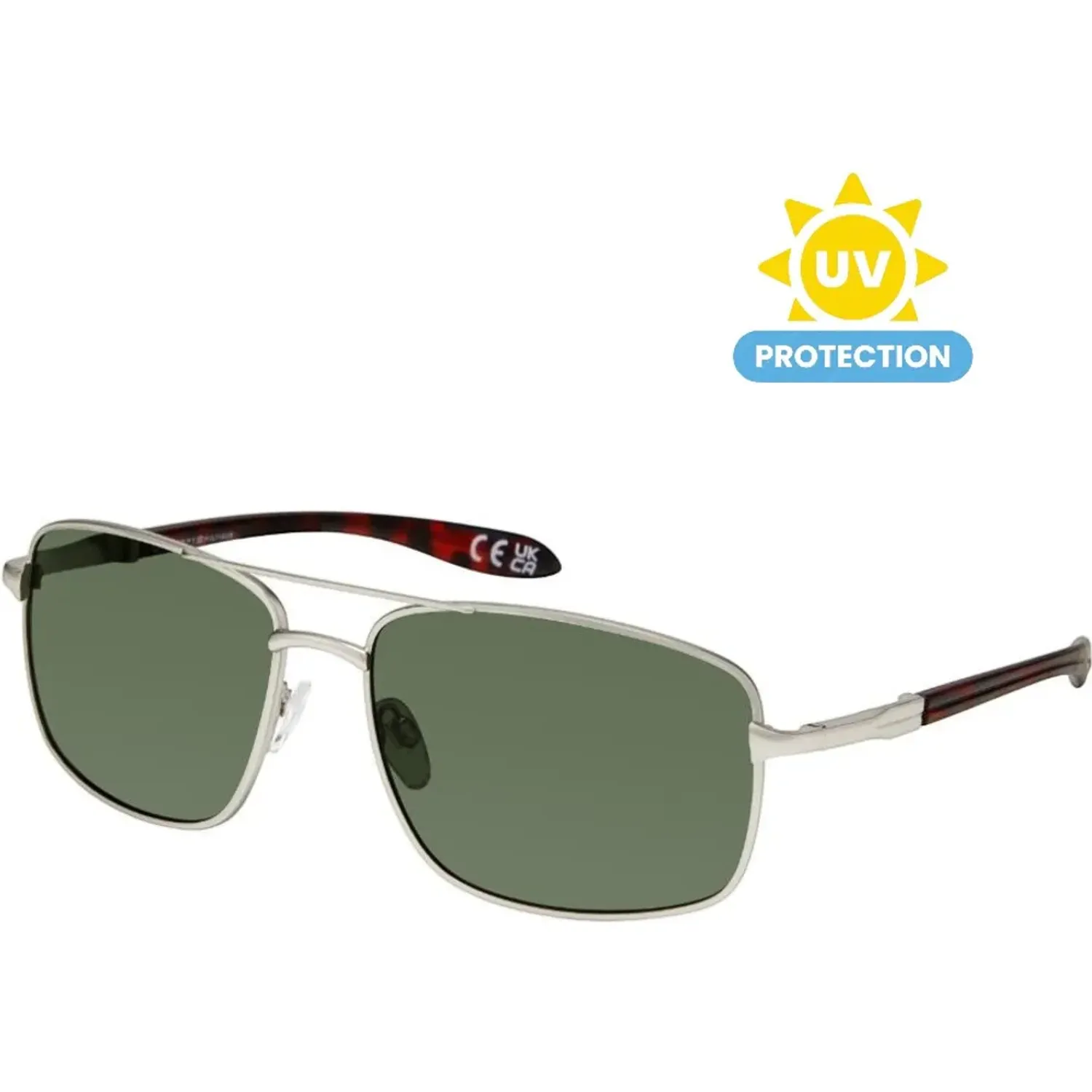 Lentes Tommy Hilfiger Lentes De Sol Hombre Tommy Hilfiger X62218 color negro/verde | Platanitos