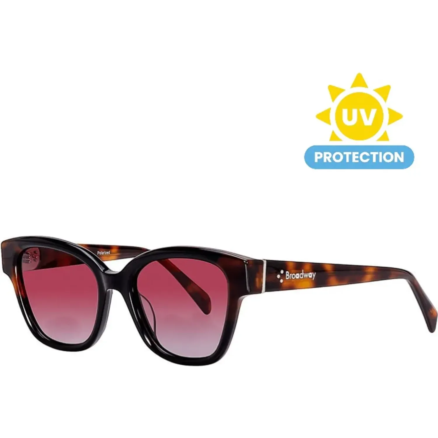 Lentes Broadway Lentes De Sol Mujer Broadway Brwhavros04s color havana | Platanitos