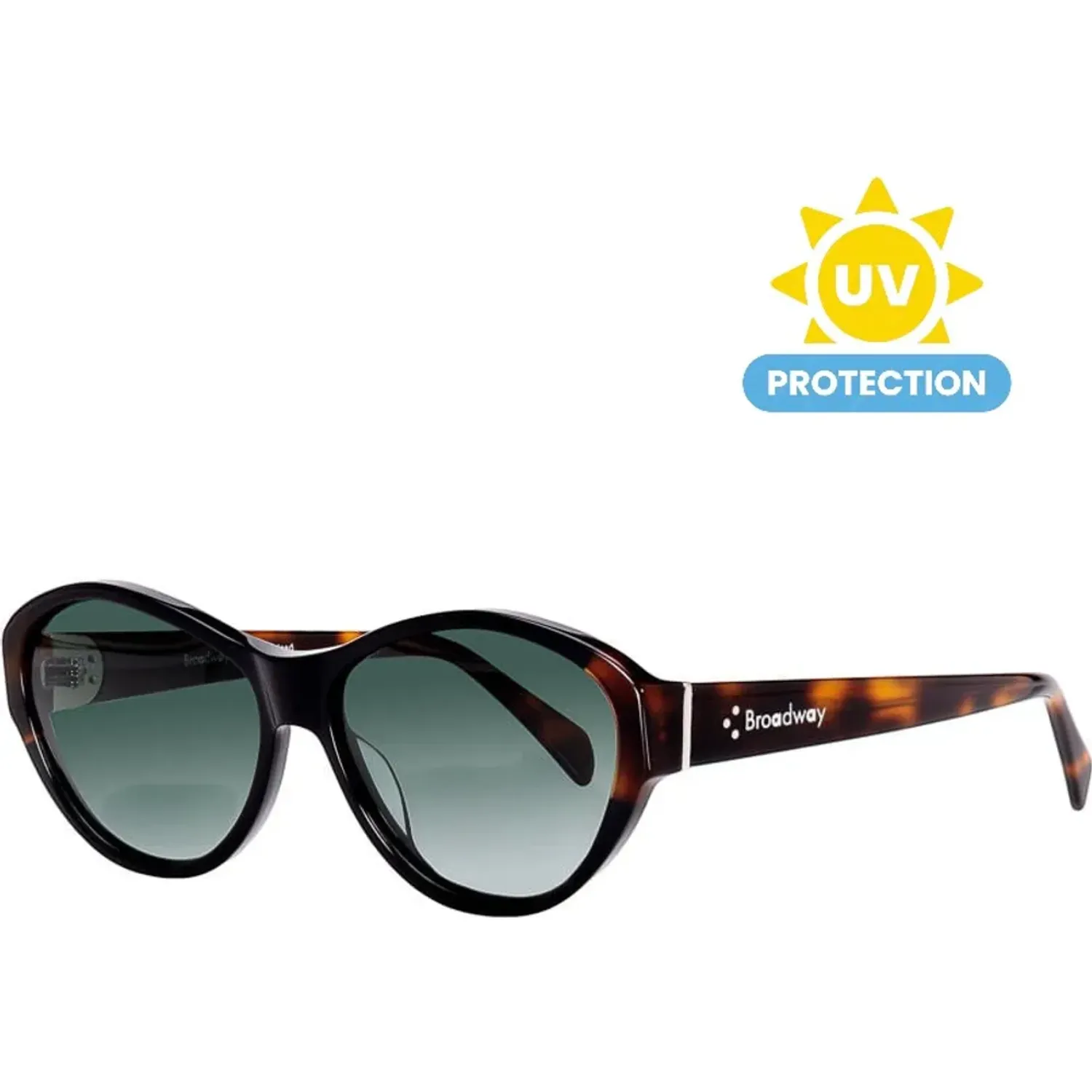 Lentes Broadway Lentes De Sol Mujer Broadway Brwhavver01s color havana | Platanitos