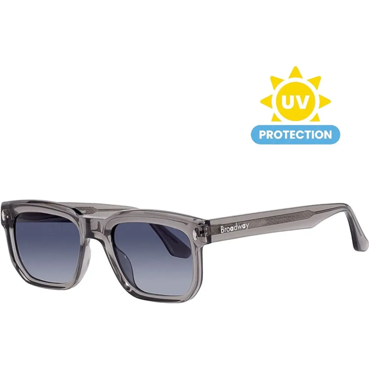 BROADWAY LENTES Lentes Broadway Lentes De Sol Hombre Broadway Brwgrigri012 color gris | Platanitos