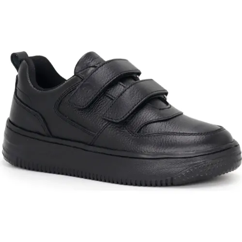 PAR&SS KIDS Negro de Niño modelo Zapatillas Escolares De Cuero Niños Ja25-Cg869n negros niño 2026020521503891542 Memory Foam Eva