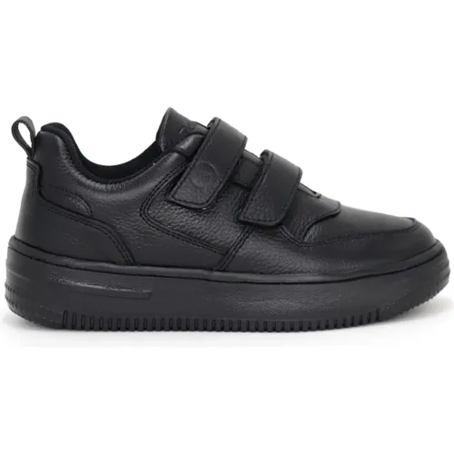 PAR&SS KIDS Zapatillas Escolares De Cuero Niños Ja25-Cg869n