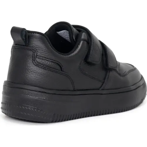 PAR&SS KIDS Zapatillas Escolares De Cuero Niños Ja25-Cg869n