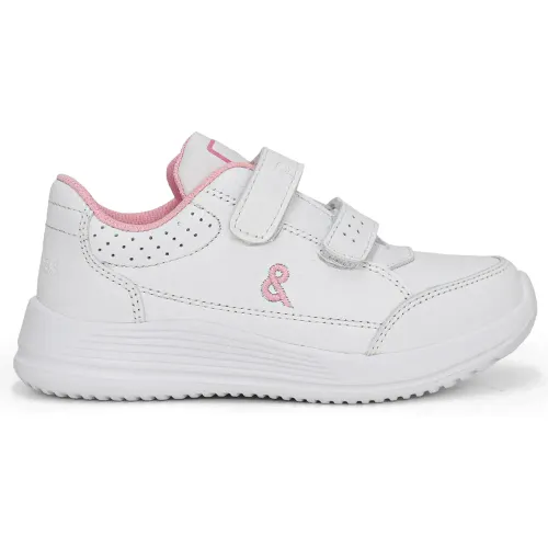 PAR&SS KIDS Zapatillas Escolares De Cuero Niños Ce26q1-196