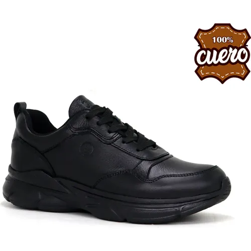 PAR&SS Negro de Niña / Niño modelo Zapatillas Escolares De Cuero Juvenil Ja26q1-Cg907 negros niña 2026020521503891725 Memory Foam Eva