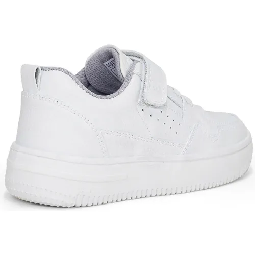 PAR&SS KIDS Zapatilla Escolar De Cuero Unisex Niños Ja26-Cg916n