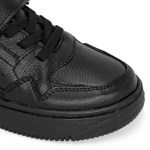 PAR&SS KIDS Zapatilla Escolar De Cuero Unisex Niños Ja26-Cg916n-N