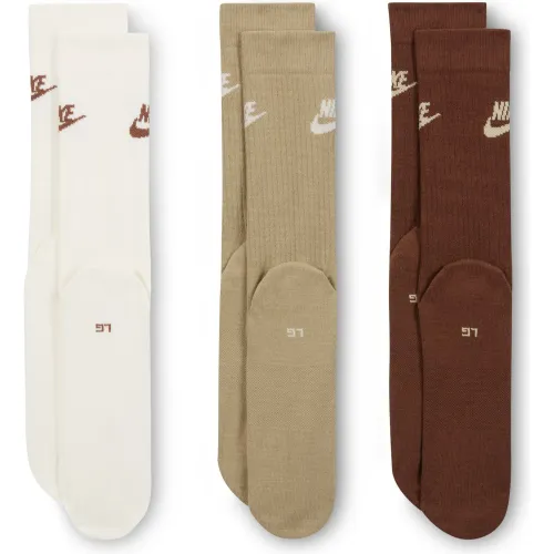 Nike Medias Largas Unisex Everyday Essential - 3 Pares