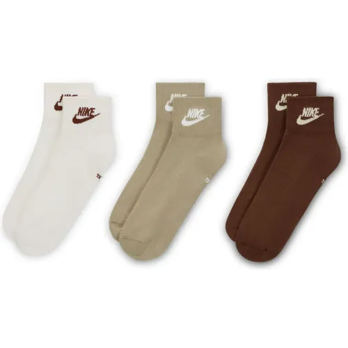 Nike Medias Tobilleras Unisex Everyday Essential - 3 Pares