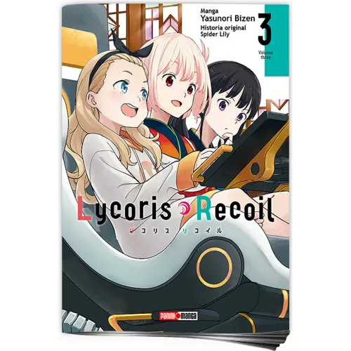 PANINI Blanco modelo Lycoris Recoil N.3 blancos negros 2026020622184466800  