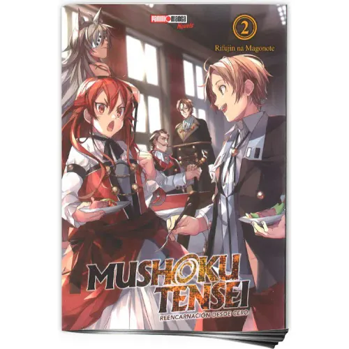 PANINI Blanco modelo Mushoku Tensei Novels N.2 blancos negros 2026020622184466836  