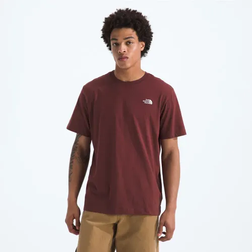The North Face Marron de Hombre modelo Polo Urbano Hombre M Evolution Emb Short Sleeve Tee marrones hombre 2026020622231515555