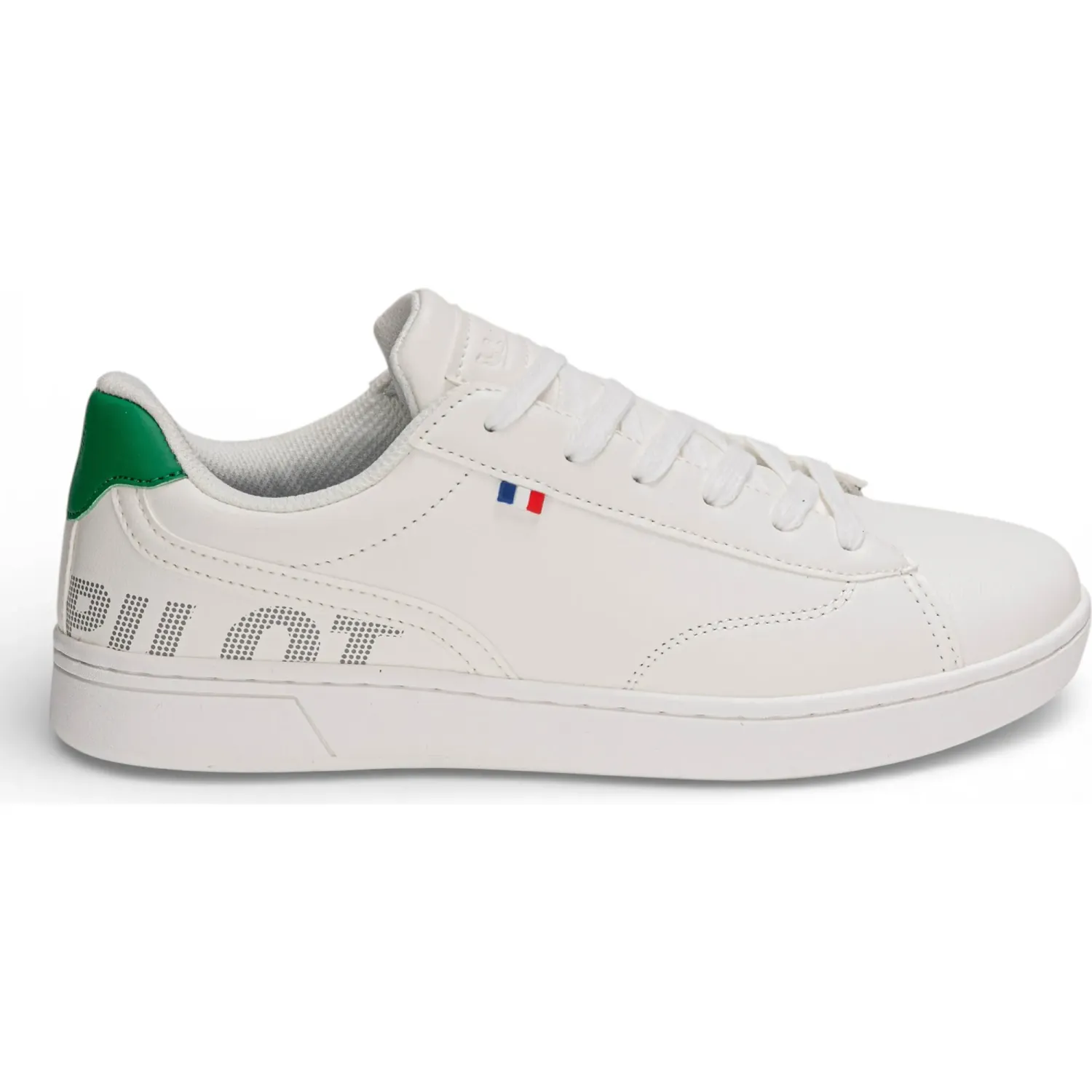 Zapatillas Michelin Urbanas Hombre Moki Ps14 color blanco / verde | Platanitos