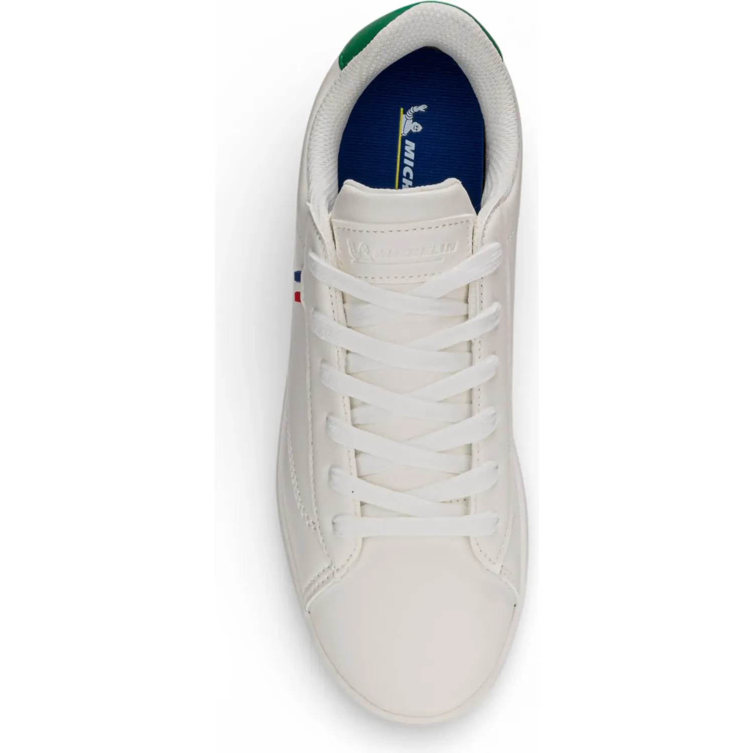 Zapatillas Michelin Urbanas Hombre Moki Ps14 color blanco / verde | Platanitos