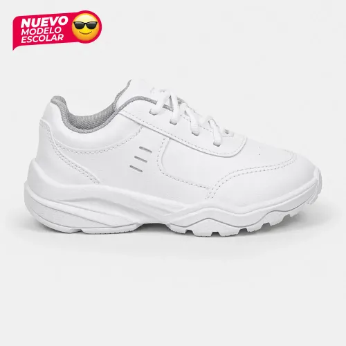VENUS Blanco de Niña / Niño modelo Zapatilla Escolar Unisex Venus Nexo Pasador blancos niña 2026020922435303565 Textil - sintético Pvc