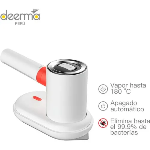 DEERMA Plancha Y Vaporizador Dem-Hs200 Portatil Base De Aluminio