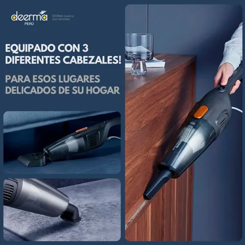 DEERMA Aspiradora 2 En 1 Multifuncional Dx115c