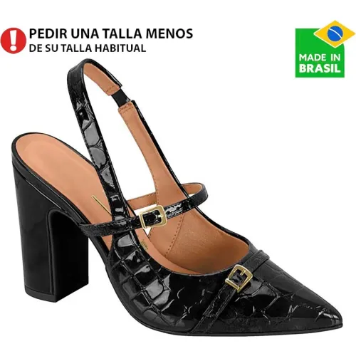Calzado Vizzano Vestir Mujer 1285.452 color negro | Platanitos