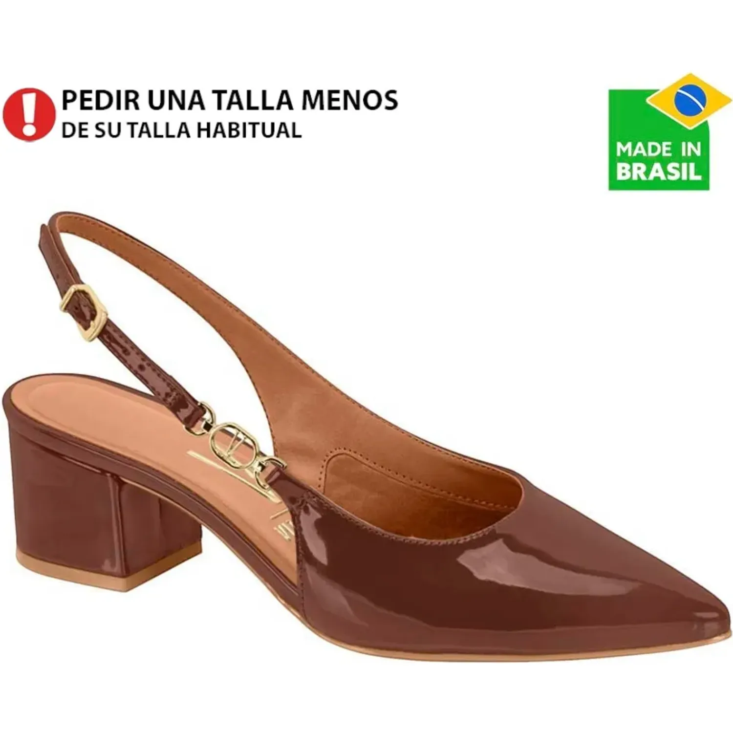 Calzado Vizzano Vestir Mujer 1220.385 color canela | Platanitos