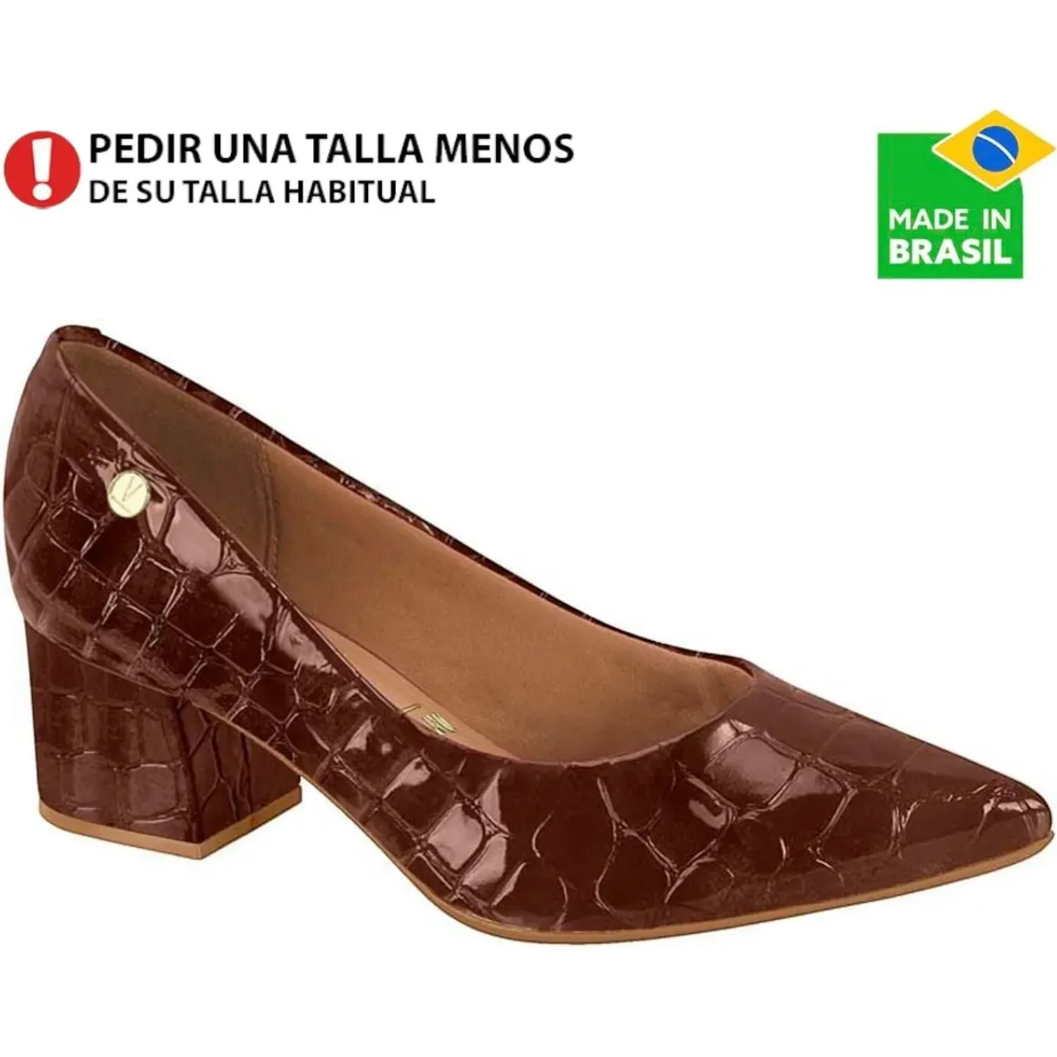 Calzado Vizzano Vestir Mujer 1220.315 color canela | Platanitos