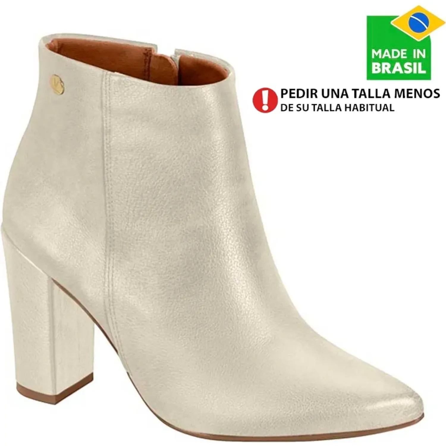 Botin Vizzano Vestir Mujer 3105.100 color blanco | Platanitos