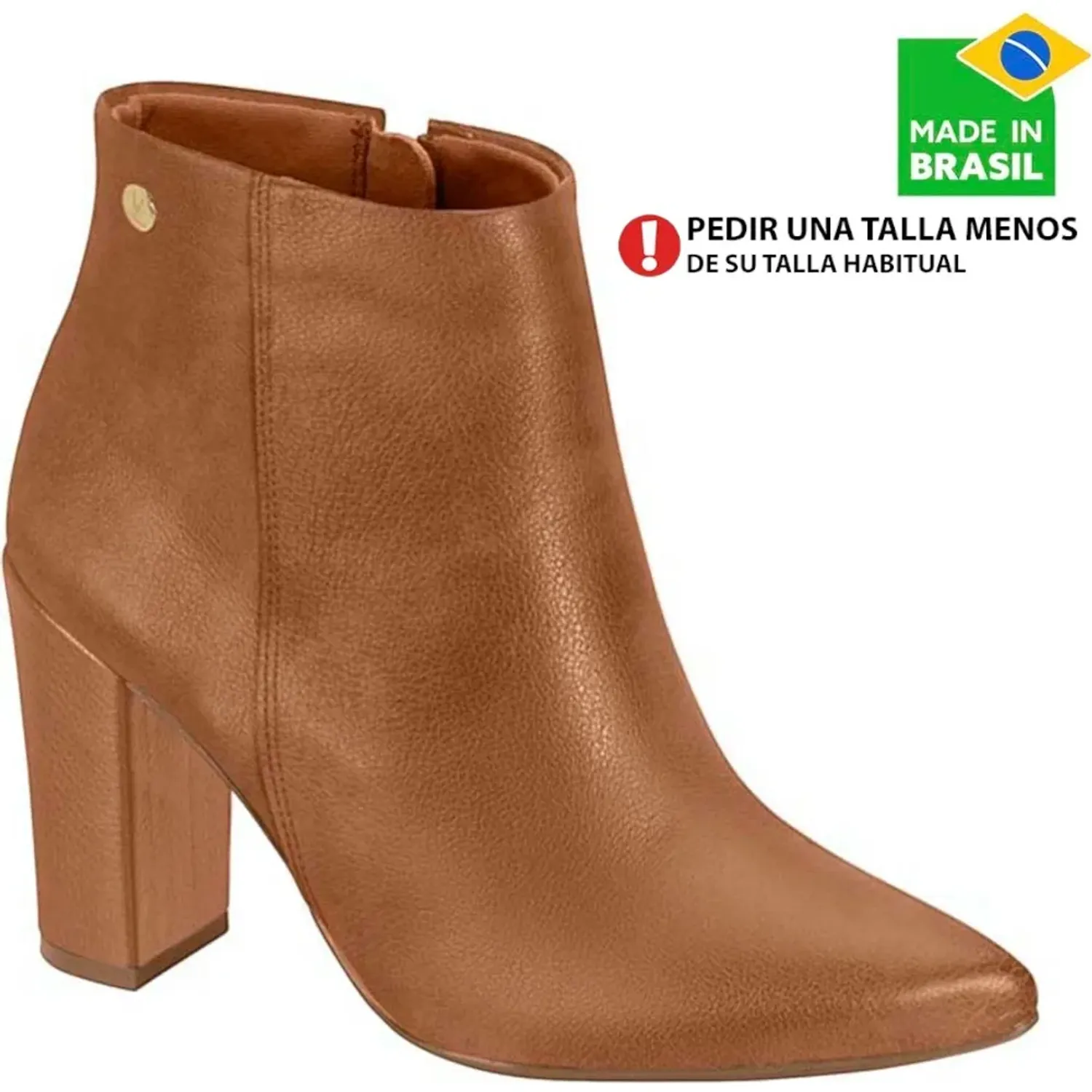 Botin Vizzano Vestir Mujer 3105.100 color caramelo | Platanitos