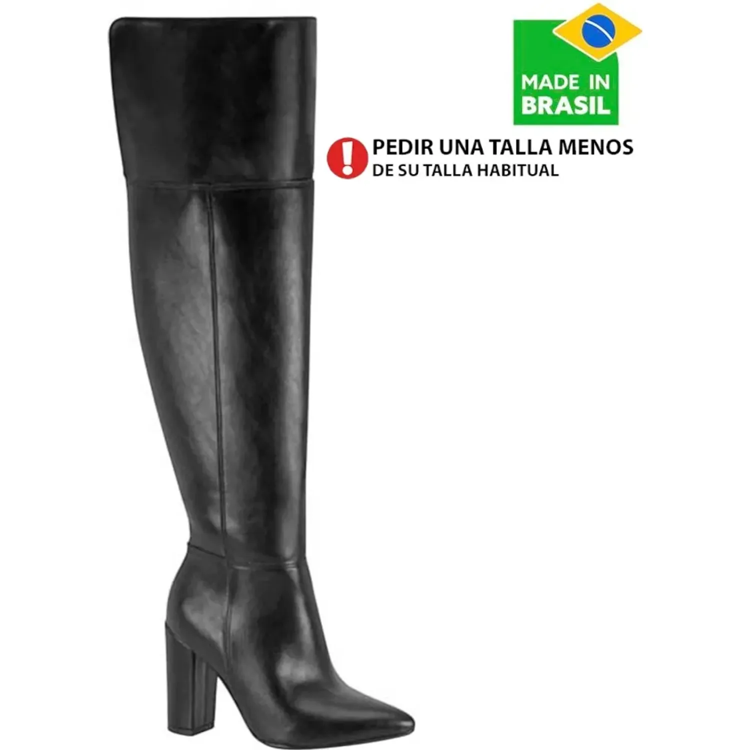 VIZZANO Bota Vizzano Vestir A La Rodilla Mujer 3105.103 color negro | Platanitos