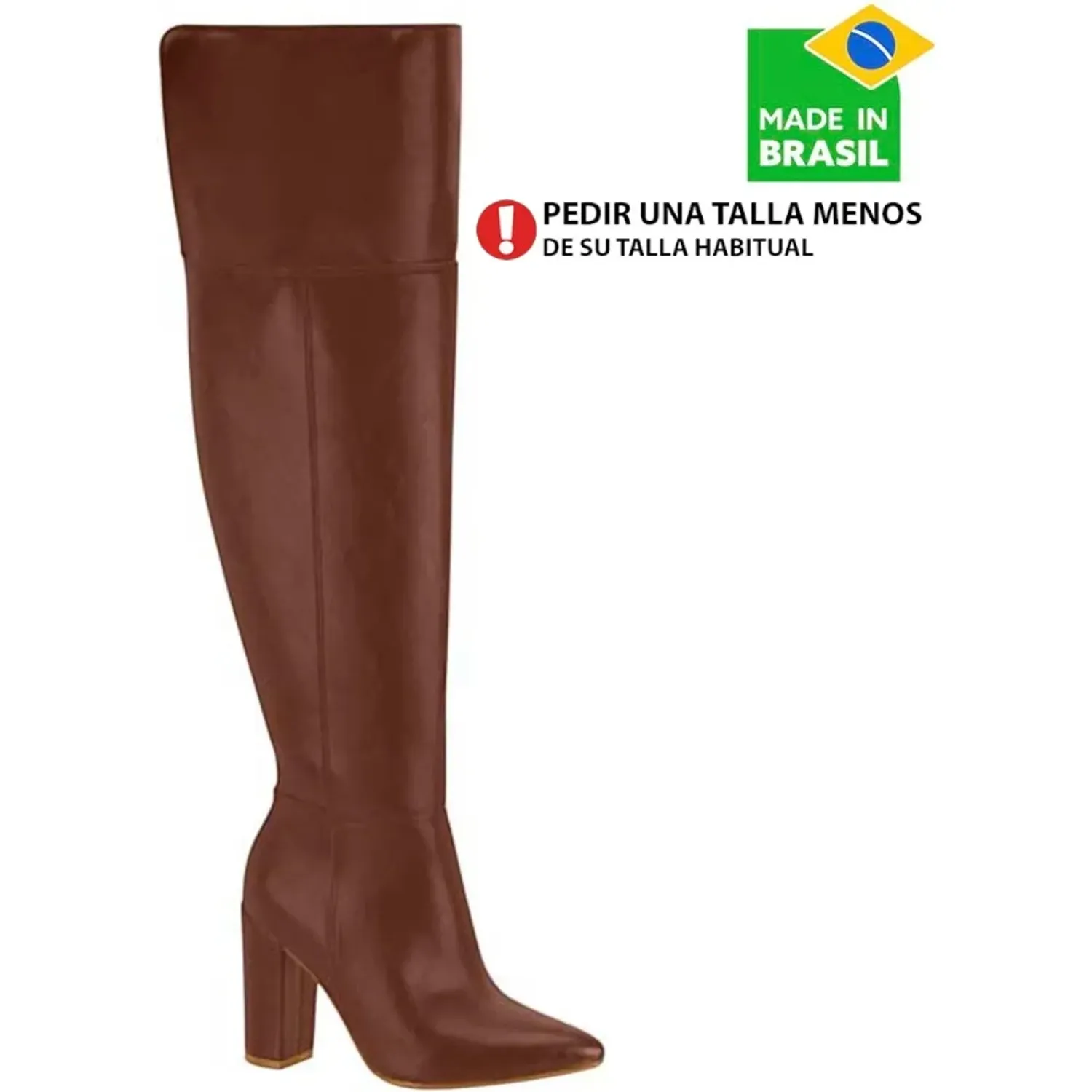 Bota Vizzano Vestir A La Rodilla Mujer 3105.103 color café | Platanitos