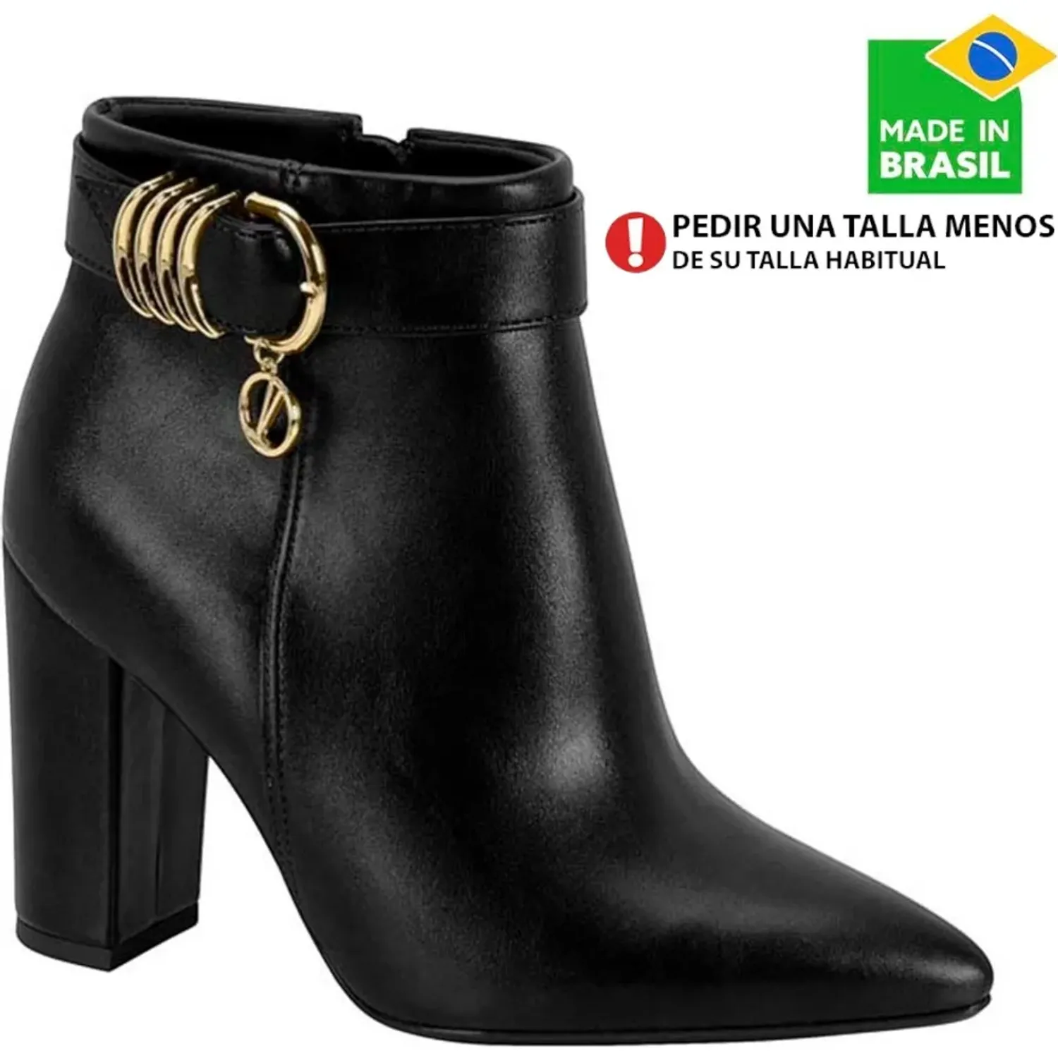 Botin Vizzano Vestir Mujer 3105.105 color negro | Platanitos