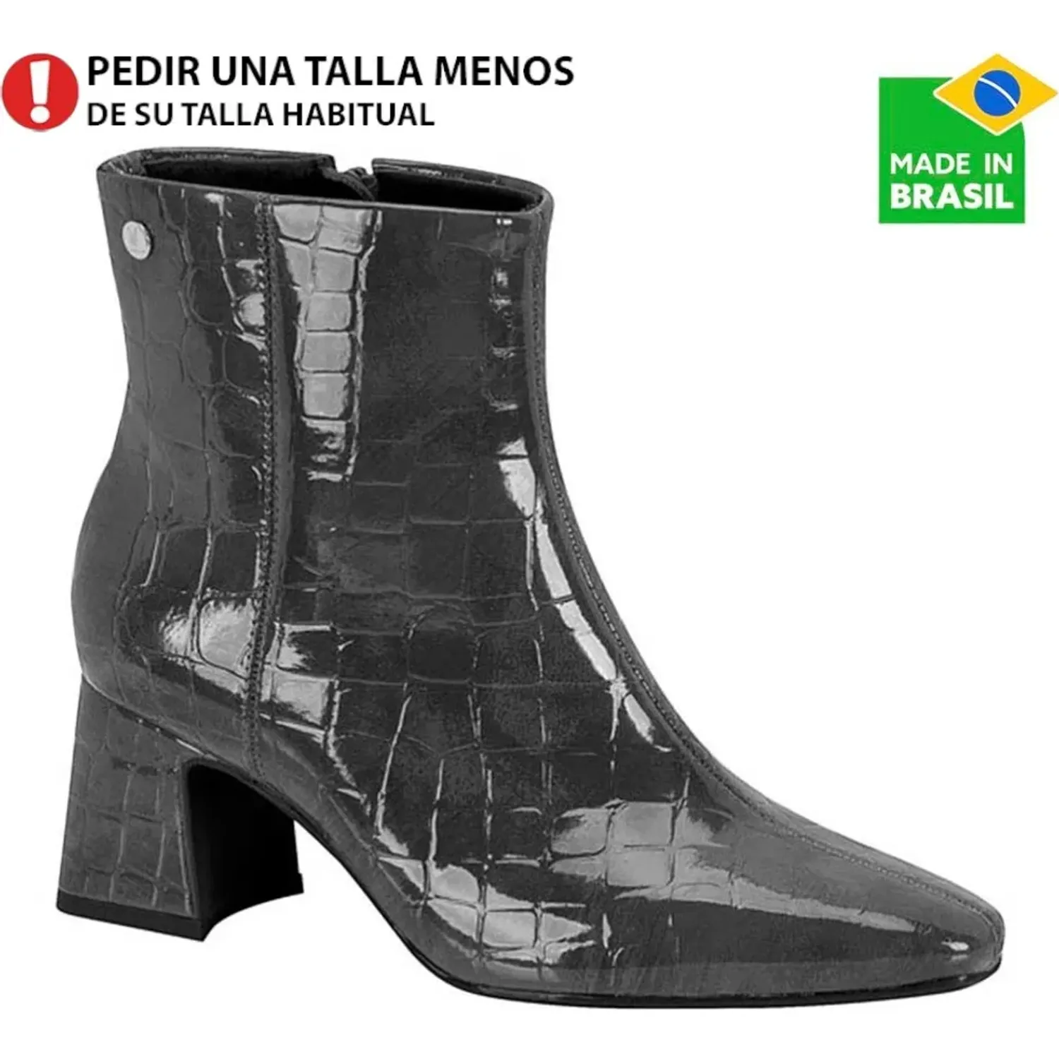 Botin Vizzano Vestir Mujer 3109.100 color gris oscuro | Platanitos