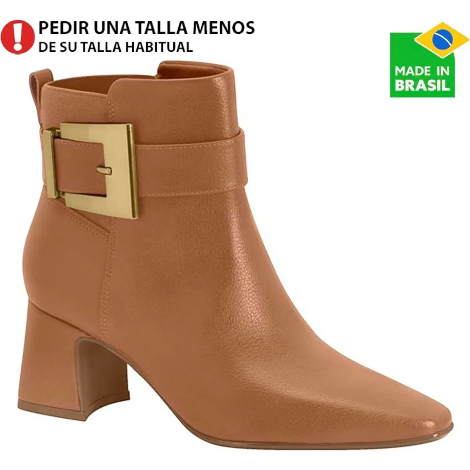 Botin Vizzano Vestir Mujer 3109.101 color caramelo | Platanitos