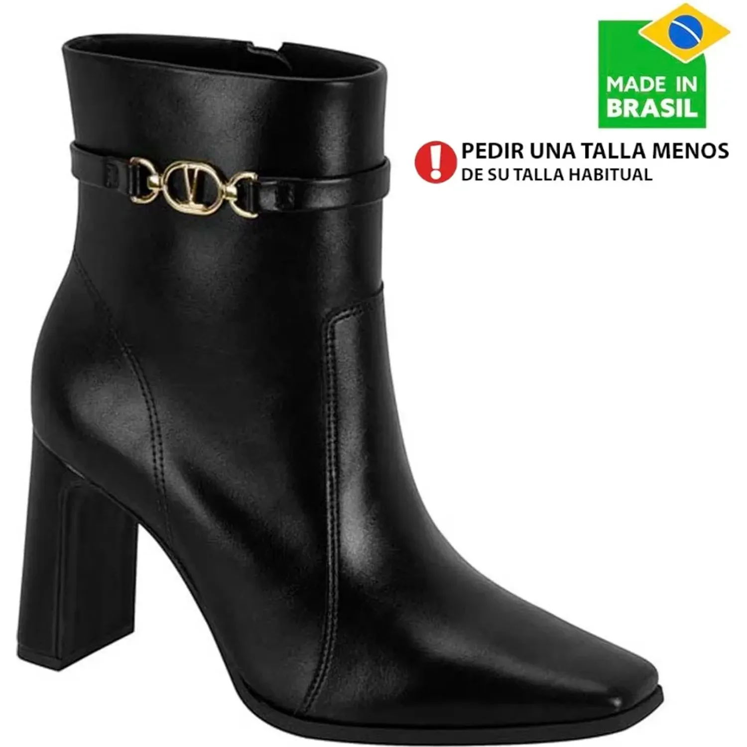 Botin Vizzano Vestir Mujer 3111.101 color negro | Platanitos