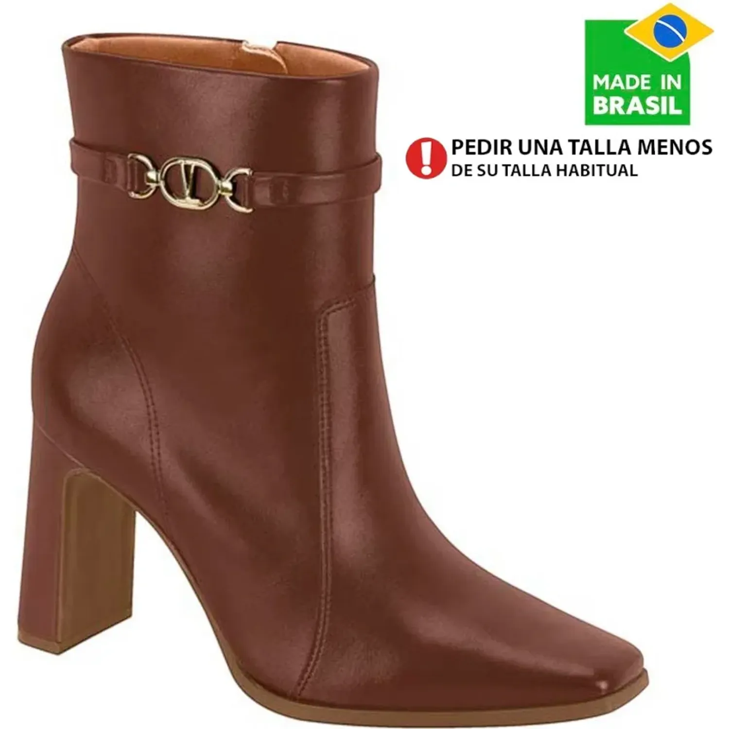 Botin Vizzano Vestir Mujer 3111.101 color café | Platanitos