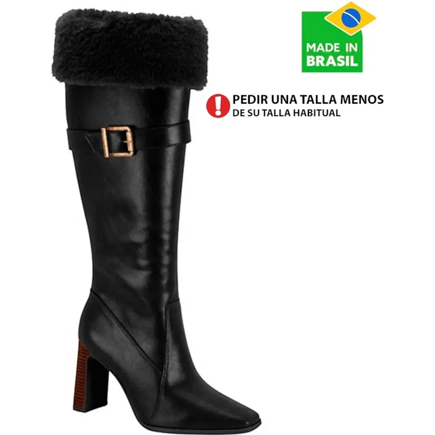 VIZZANO Bota Vizzano Vestir A La Rodilla Mujer 3111.102 color negro | Platanitos