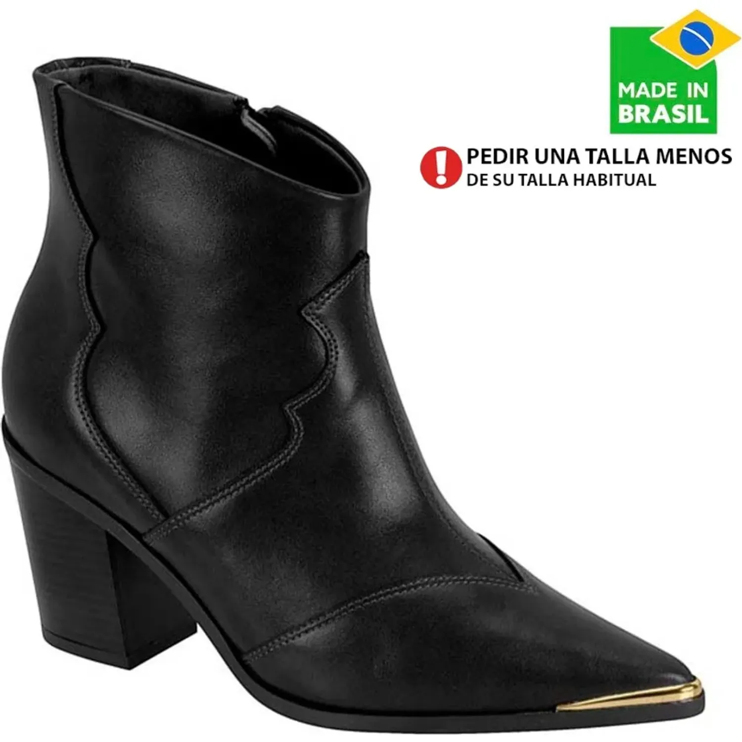 Botin Vizzano Vestir Mujer 3113.100 color negro | Platanitos